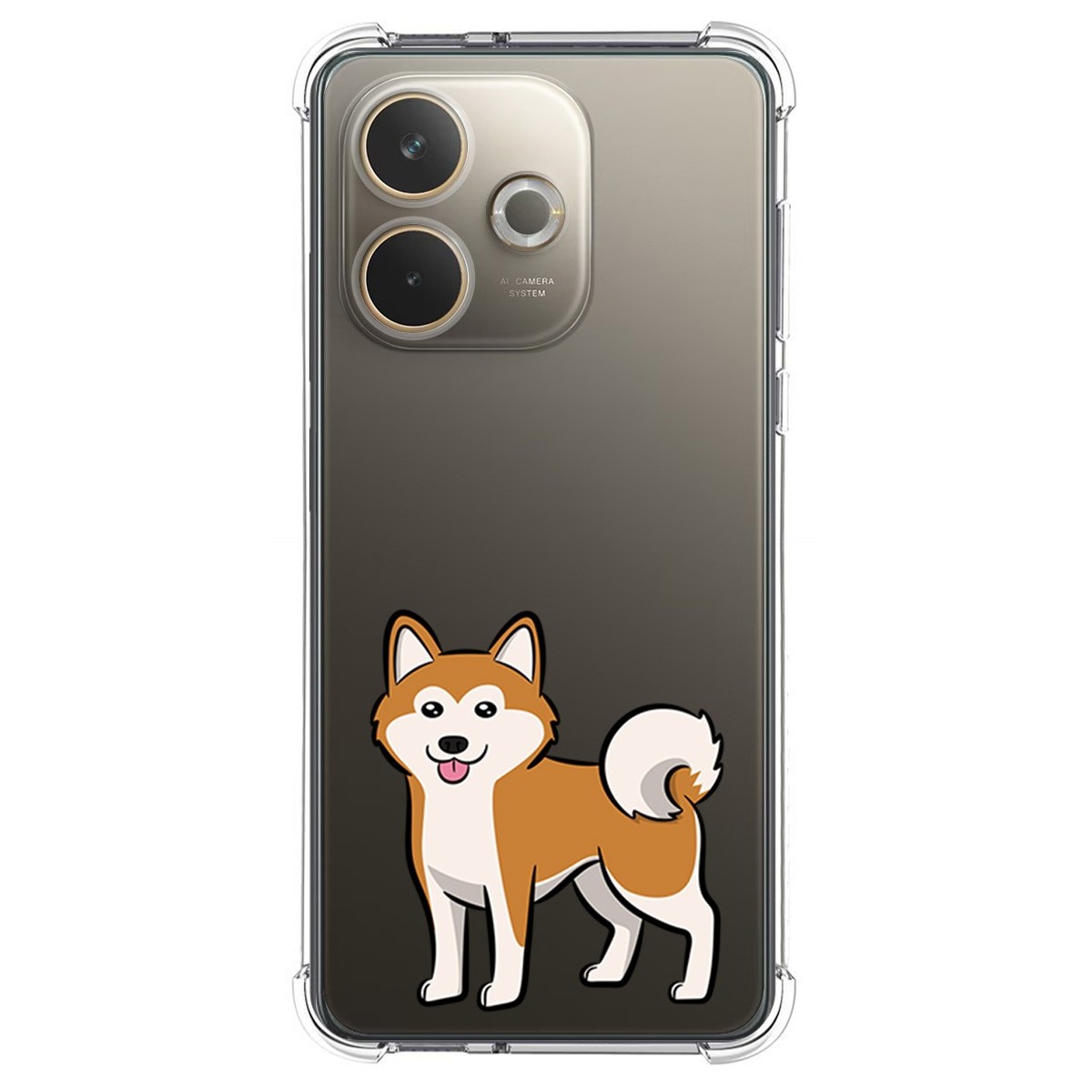 Funda Silicona Antigolpes para Oppo A5 Pro 5G diseño Perros 02 Dibujos