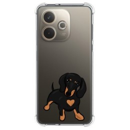 Funda Silicona Antigolpes para Oppo A5 Pro 5G diseño Perros 04 Dibujos