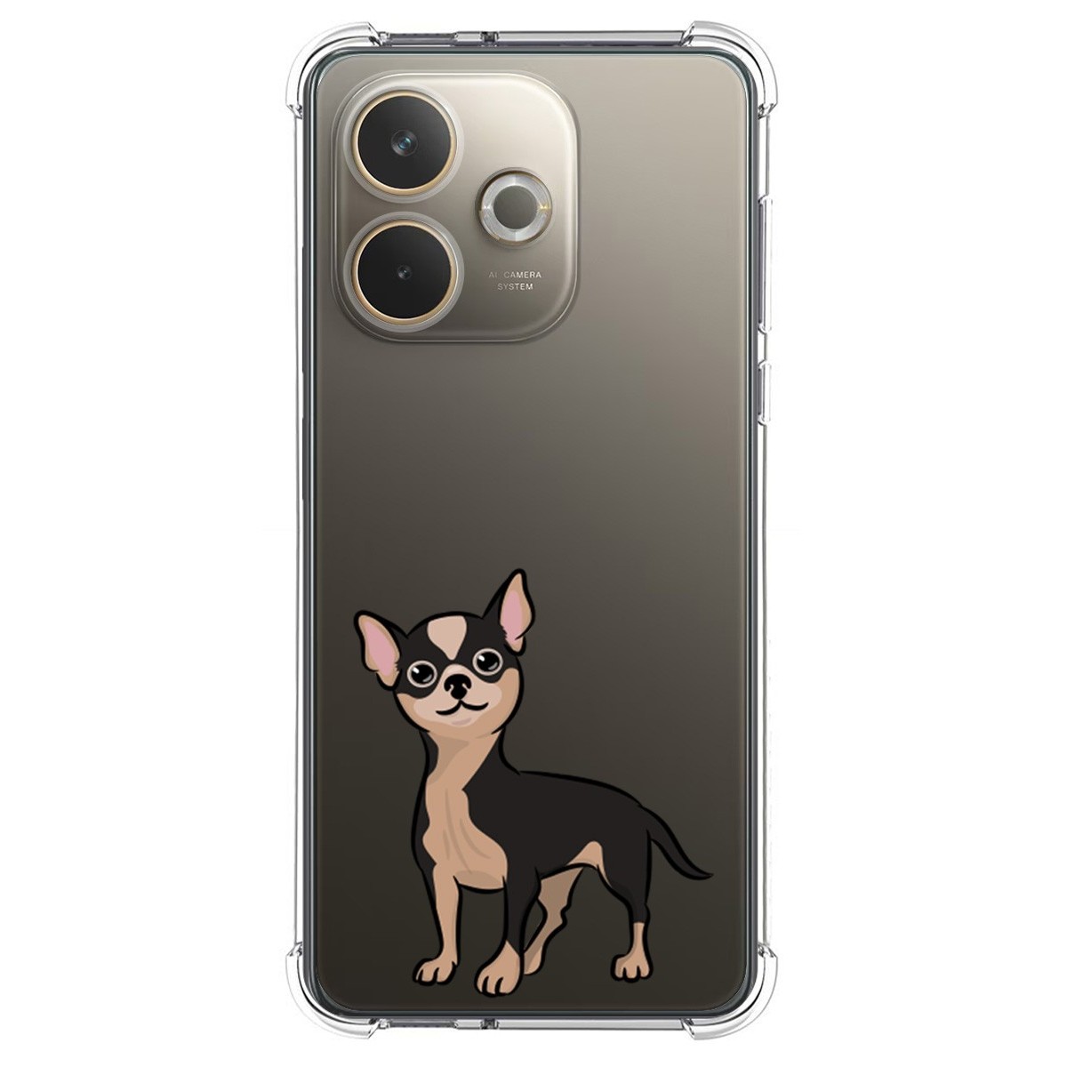 Funda Silicona Antigolpes para Oppo A5 Pro 5G diseño Perros 05 Dibujos