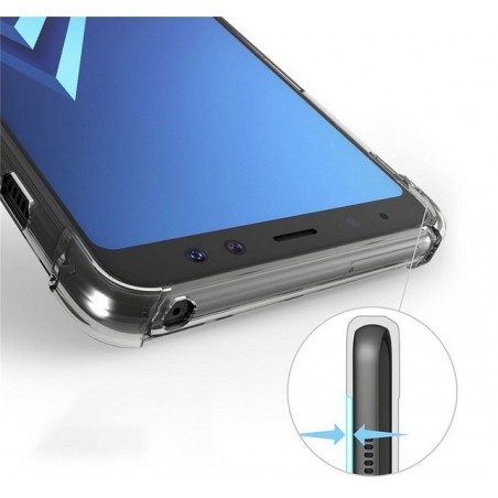 Funda Gel Tpu Anti-Shock Transparente para Samsung Galaxy J6 (2018)