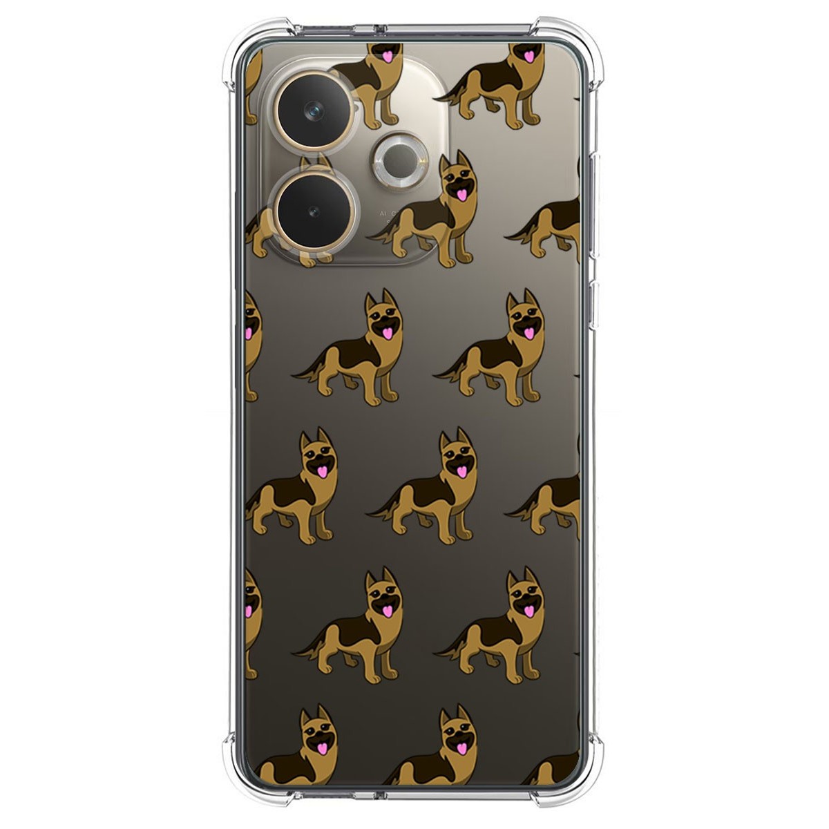 Funda Silicona Antigolpes para Oppo A5 Pro 5G diseño Perros 09 Dibujos