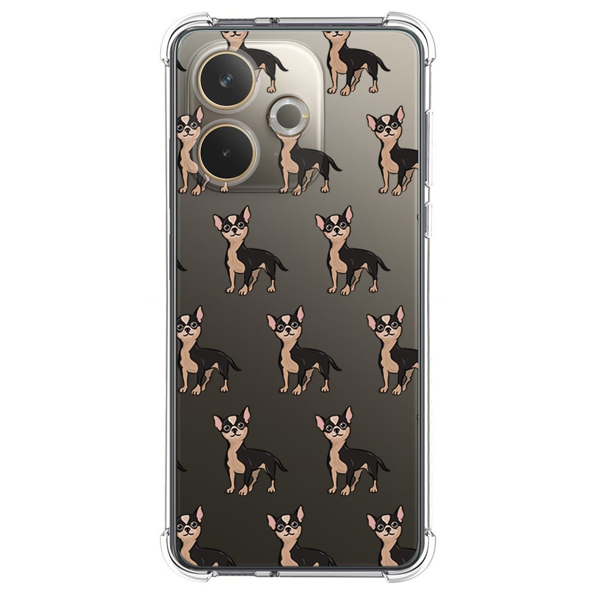 Funda Silicona Antigolpes para Oppo A5 Pro 5G diseño Perros 11 Dibujos