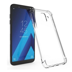 Funda Gel Tpu Anti-Shock Transparente para Samsung Galaxy A6 (2018) 2