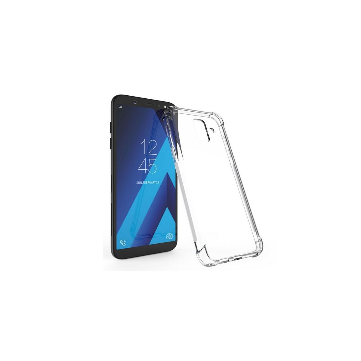 Funda Gel Tpu Anti-Shock Transparente para Samsung Galaxy A6 (2018)