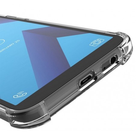 Funda Gel Tpu Anti-Shock Transparente para Samsung Galaxy A6 (2018)