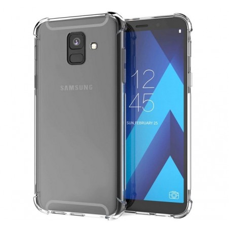 Funda Gel Tpu Anti-Shock Transparente para Samsung Galaxy A6 Plus (2018)