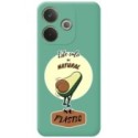 Funda Silicona Líquida Verde para Oppo A5 Pro 5G diseño Culo Natural Dibujos