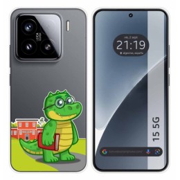 Funda Silicona Transparente para Xiaomi 15 5G diseño Coco Dibujos