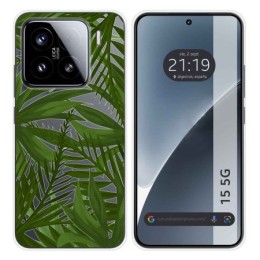 Funda Silicona Transparente para Xiaomi 15 5G diseño Jungla Dibujos