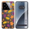 Funda Silicona Transparente para Xiaomi 15 5G diseño Otoño Dibujos