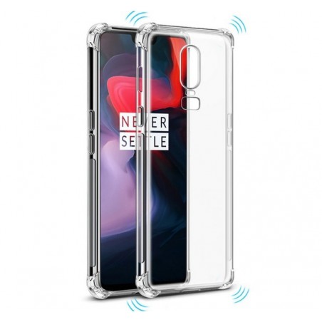 Funda Gel Tpu Anti-Shock Transparente para Oneplus 6