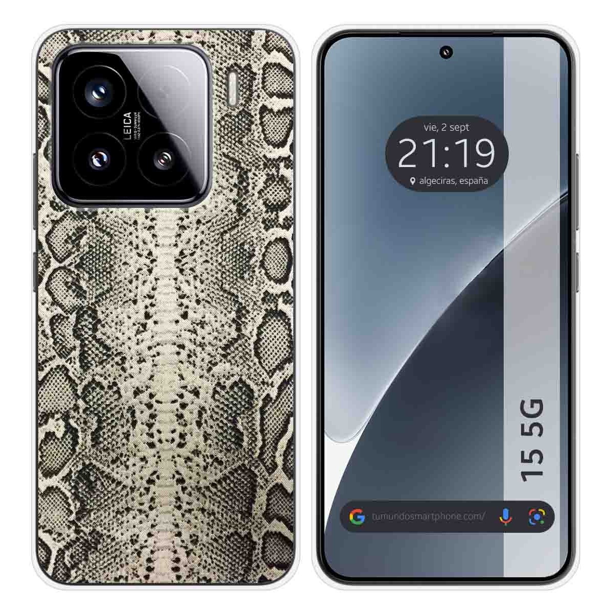 Funda Silicona para Xiaomi 15 5G diseño Animal 01 Dibujos