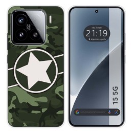 Funda Silicona para Xiaomi 15 5G diseño Camuflaje 01 Dibujos