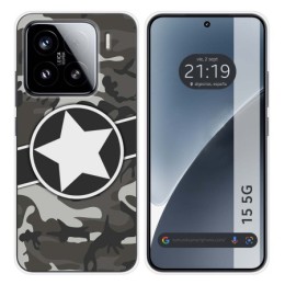 Funda Silicona para Xiaomi 15 5G diseño Camuflaje 02 Dibujos