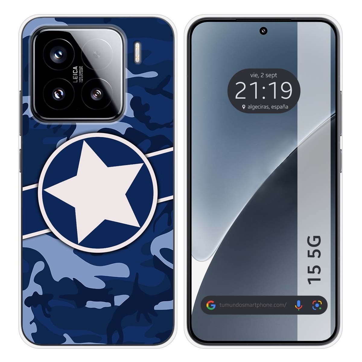 Funda Silicona para Xiaomi 15 5G diseño Camuflaje 03 Dibujos