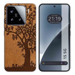 Funda Silicona para Xiaomi 15 5G diseño Cuero 03 Dibujos