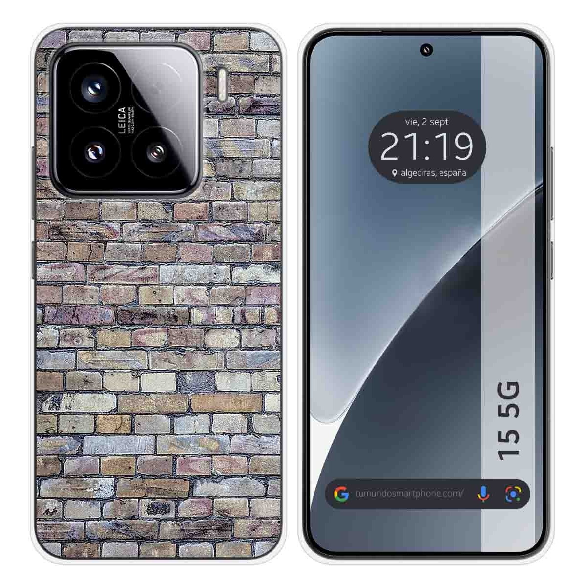 Funda Silicona para Xiaomi 15 5G diseño Ladrillo 02 Dibujos