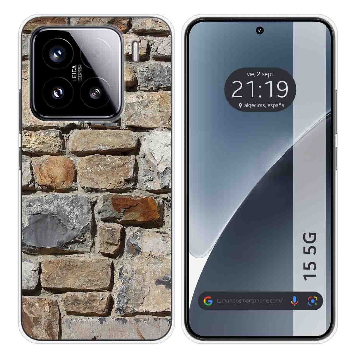 Funda Silicona para Xiaomi 15 5G diseño Ladrillo 03 Dibujos