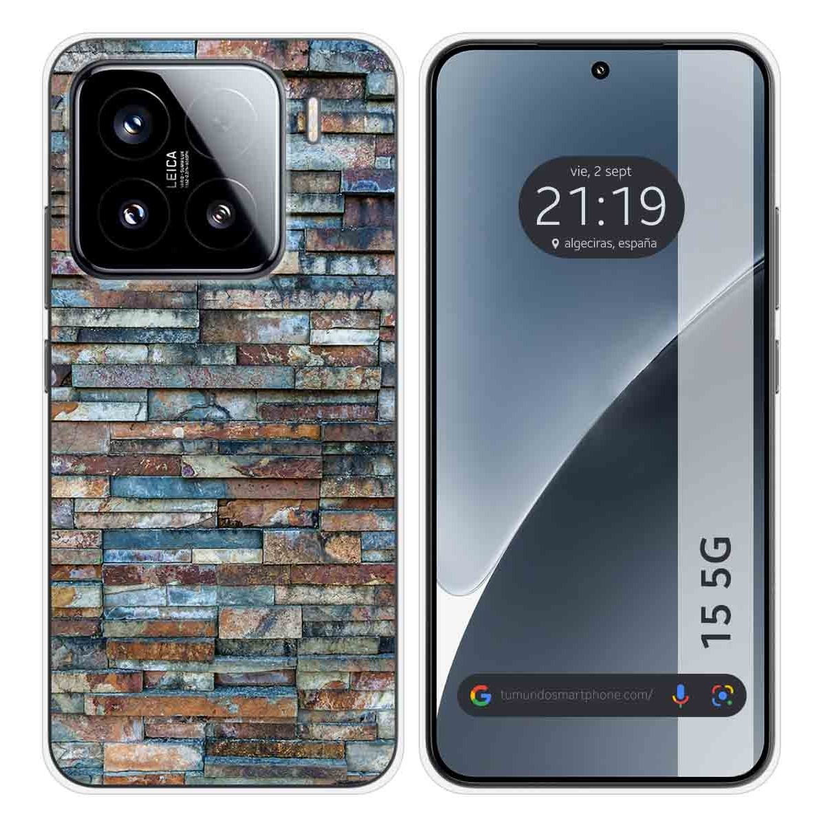 Funda Silicona para Xiaomi 15 5G diseño Ladrillo 05 Dibujos