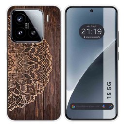 Funda Silicona para Xiaomi 15 5G diseño Madera 06 Dibujos