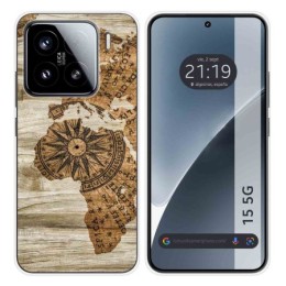 Funda Silicona para Xiaomi 15 5G diseño Madera 07 Dibujos
