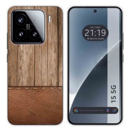 Funda Silicona para Xiaomi 15 5G diseño Madera 09 Dibujos