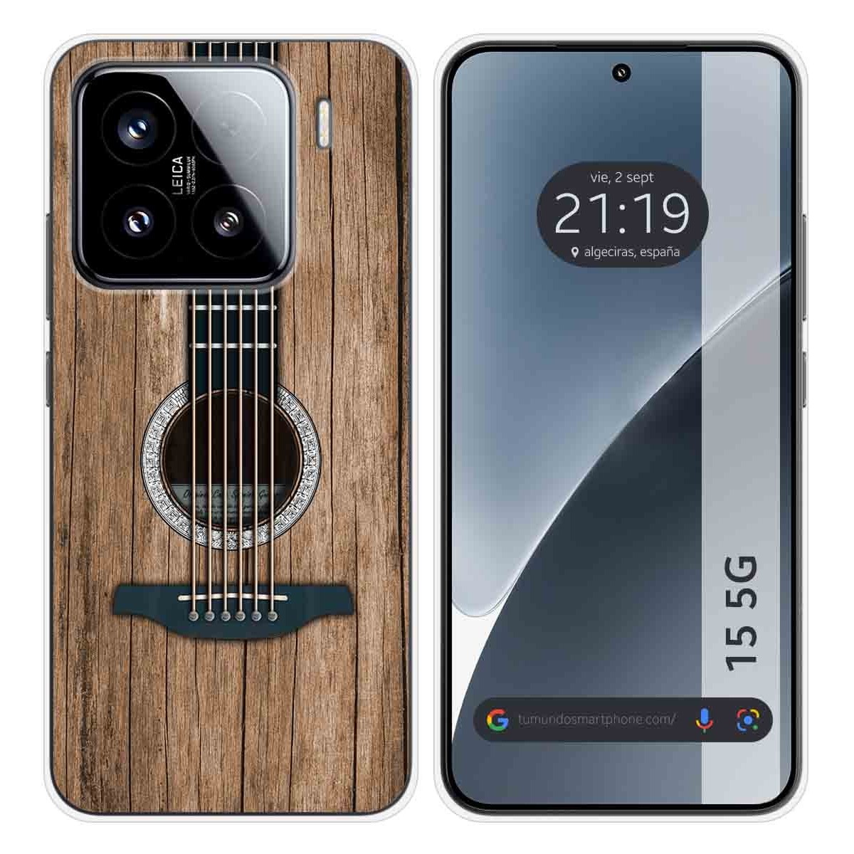 Funda Silicona para Xiaomi 15 5G diseño Madera 11 Dibujos