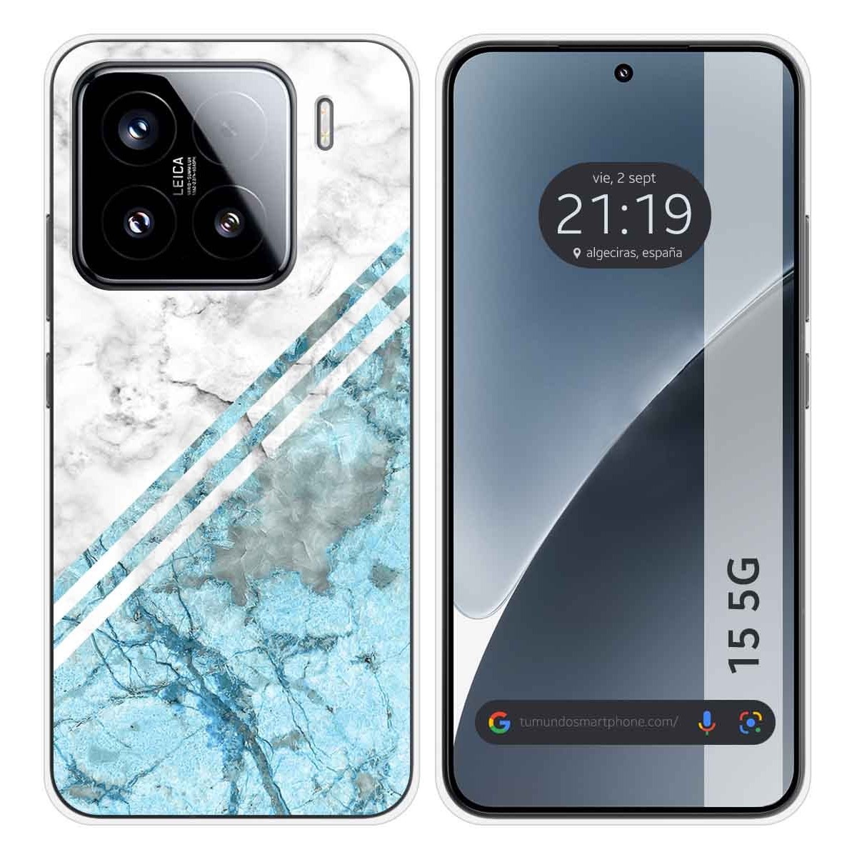 Funda Silicona para Xiaomi 15 5G diseño Mármol 02 Dibujos
