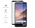 Protector Cristal Templado Frontal Completo Negro para Xiaomi Mi Max 3 Vidrio