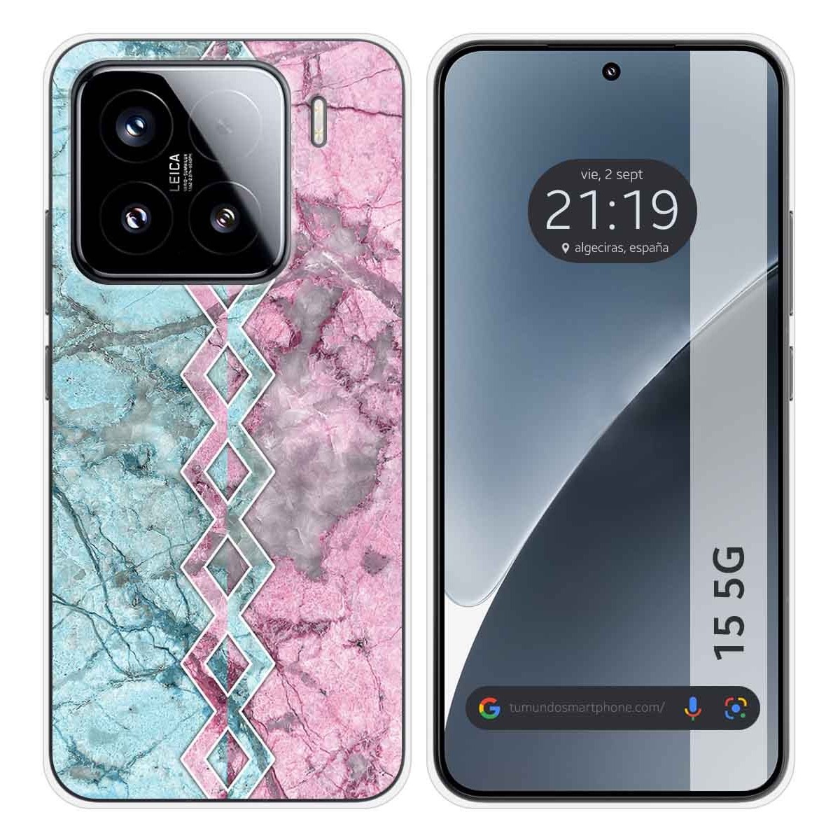 Funda Silicona para Xiaomi 15 5G diseño Mármol 08 Dibujos