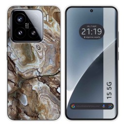 Funda Silicona para Xiaomi 15 5G diseño Mármol 14 Dibujos