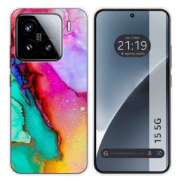 Funda Silicona para Xiaomi 15 5G diseño Mármol 15 Dibujos