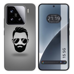 Funda Silicona para Xiaomi 15 5G diseño Barba Dibujos