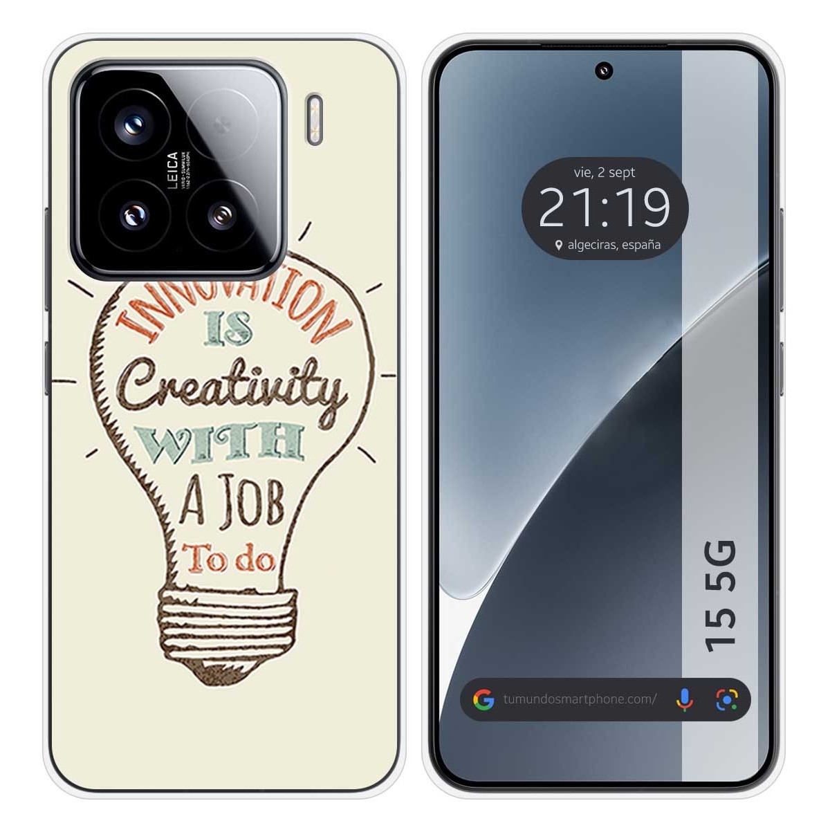 Funda Silicona para Xiaomi 15 5G diseño Creativity Dibujos