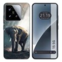 Funda Silicona para Xiaomi 15 5G diseño Elefante Dibujos