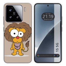 Funda Silicona para Xiaomi 15 5G diseño Leon Dibujos