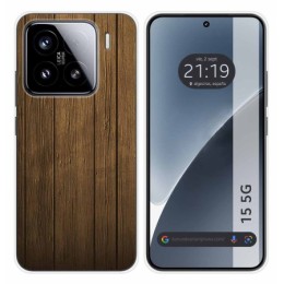 Funda Silicona para Xiaomi 15 5G diseño Madera Dibujos