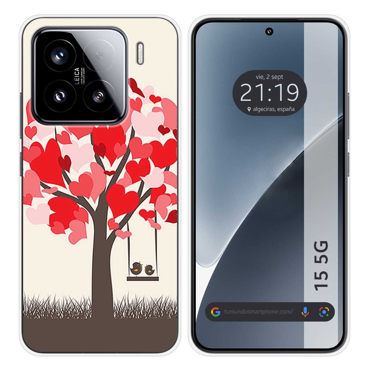 Funda Silicona para Xiaomi 15 5G diseño Pajaritos Dibujos