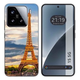 Funda Silicona para Xiaomi 15 5G diseño Paris Dibujos