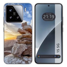 Funda Silicona para Xiaomi 15 5G diseño Sunset Dibujos
