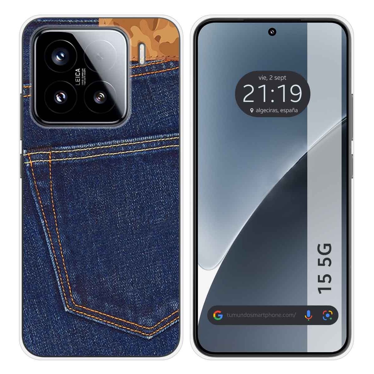 Funda Silicona para Xiaomi 15 5G diseño Vaquero Dibujos