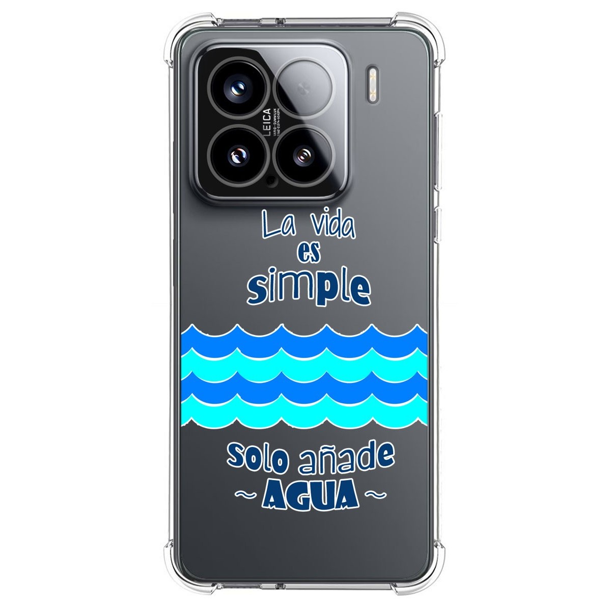 Funda Silicona Antigolpes para Xiaomi 15 5G diseño Agua Dibujos
