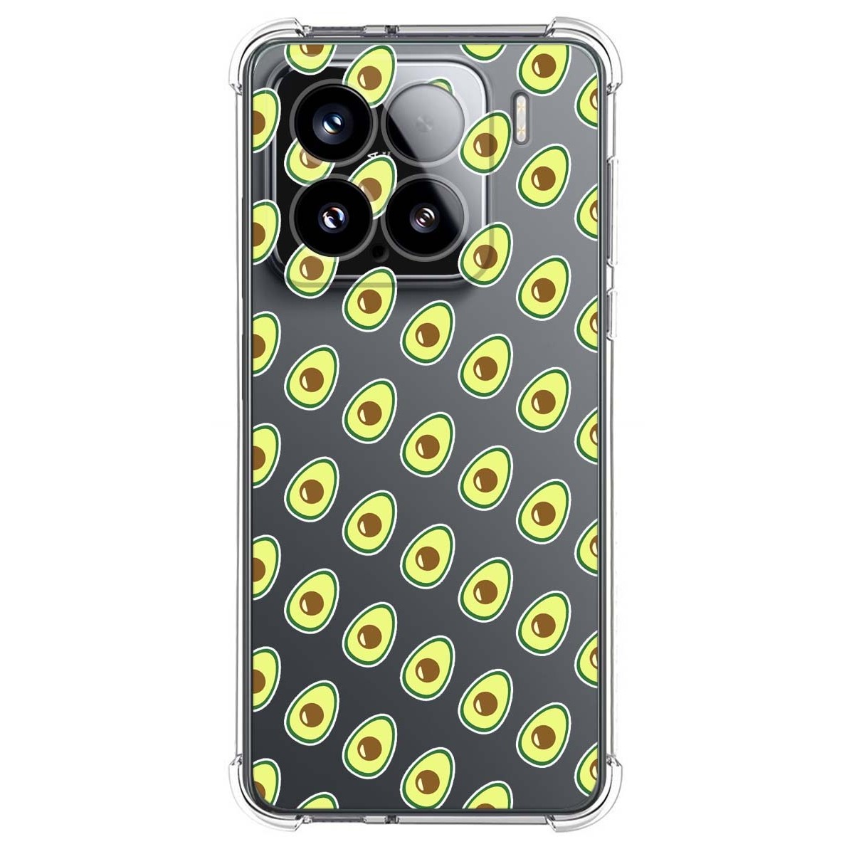 Funda Silicona Antigolpes para Xiaomi 15 5G diseño Aguacate Dibujos