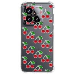 Funda Silicona Antigolpes para Xiaomi 15 5G diseño Cerezas Dibujos