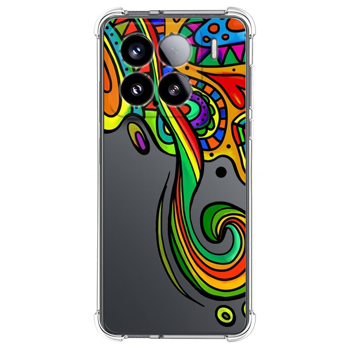 Funda Silicona Antigolpes para Xiaomi 15 5G diseño Colores Dibujos