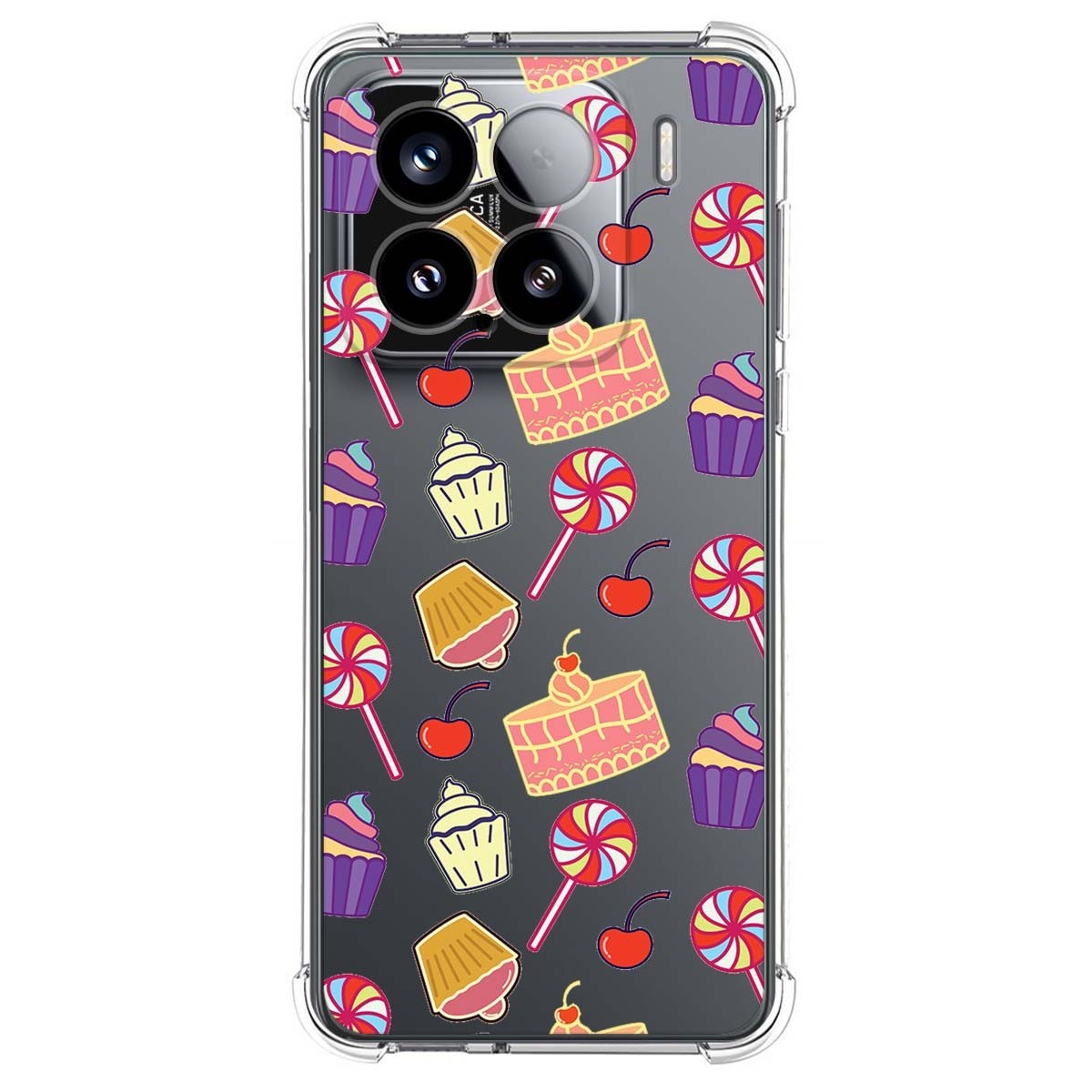 Funda Silicona Antigolpes para Xiaomi 15 5G diseño Dulces 01 Dibujos