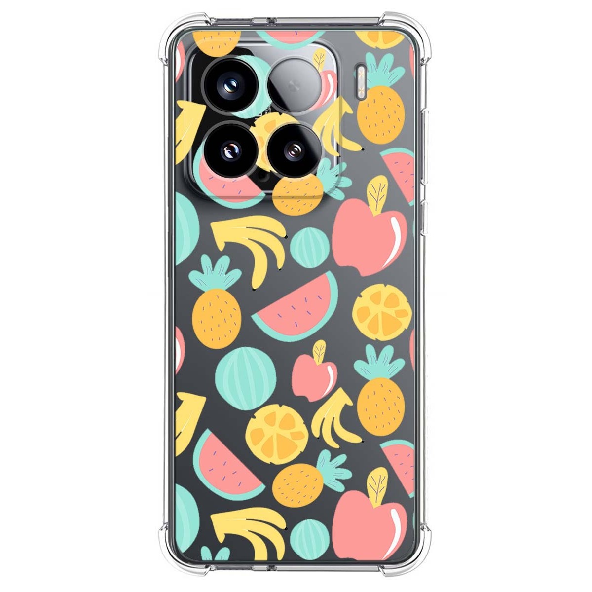 Funda Silicona Antigolpes para Xiaomi 15 5G diseño Frutas 02 Dibujos