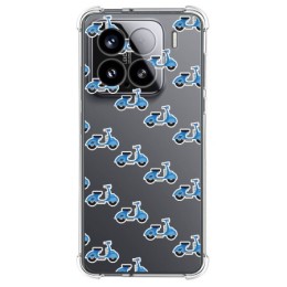Funda Silicona Antigolpes para Xiaomi 15 5G diseño Scooter Dibujos