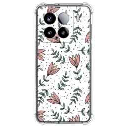Funda Silicona Antigolpes para Xiaomi 15 5G diseño Flores 01 Dibujos