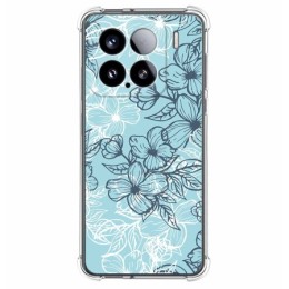 Funda Silicona Antigolpes para Xiaomi 15 5G diseño Flores 03 Dibujos